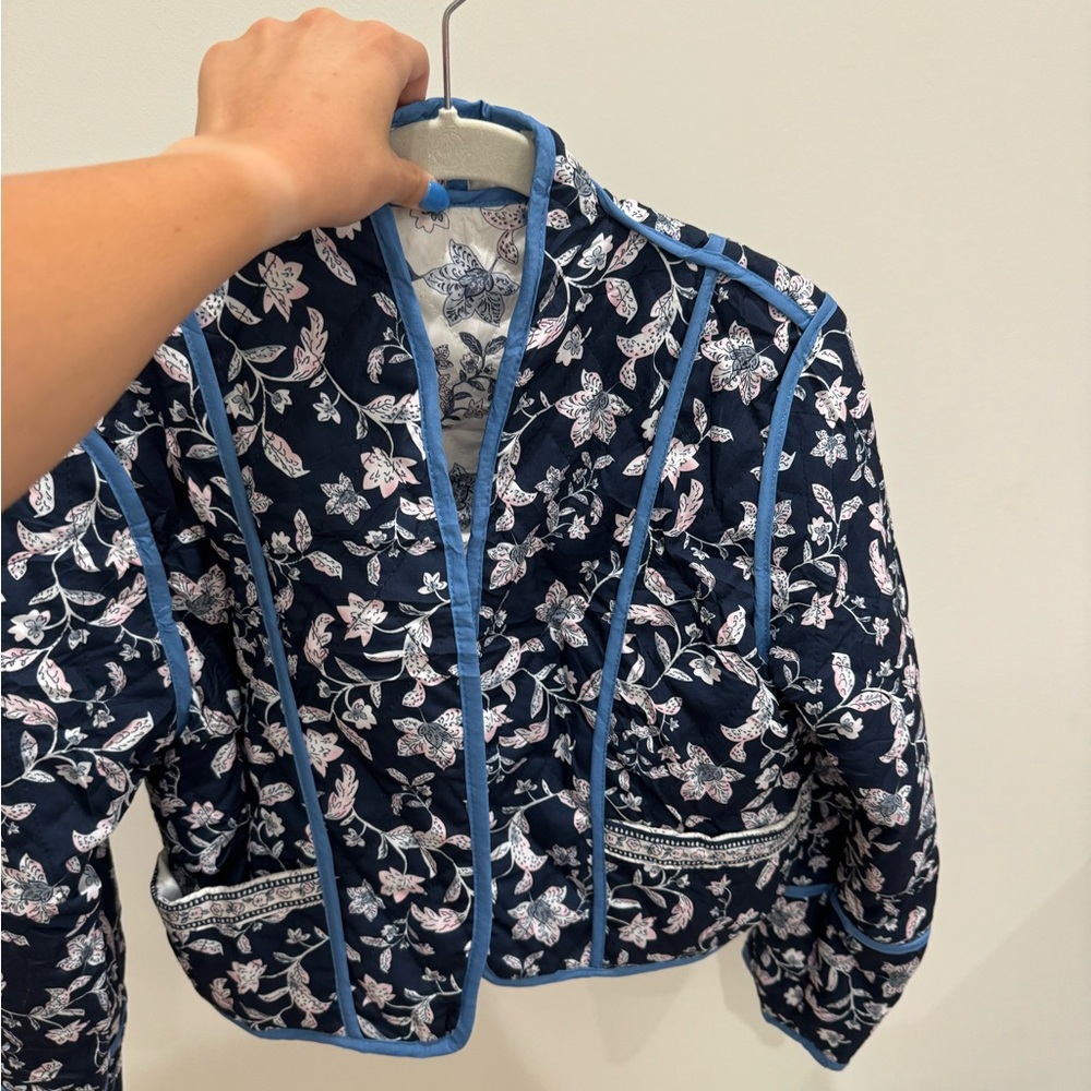 Reversible quilted jacket